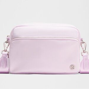 lululemon athletica pink organza Crossbody Bag